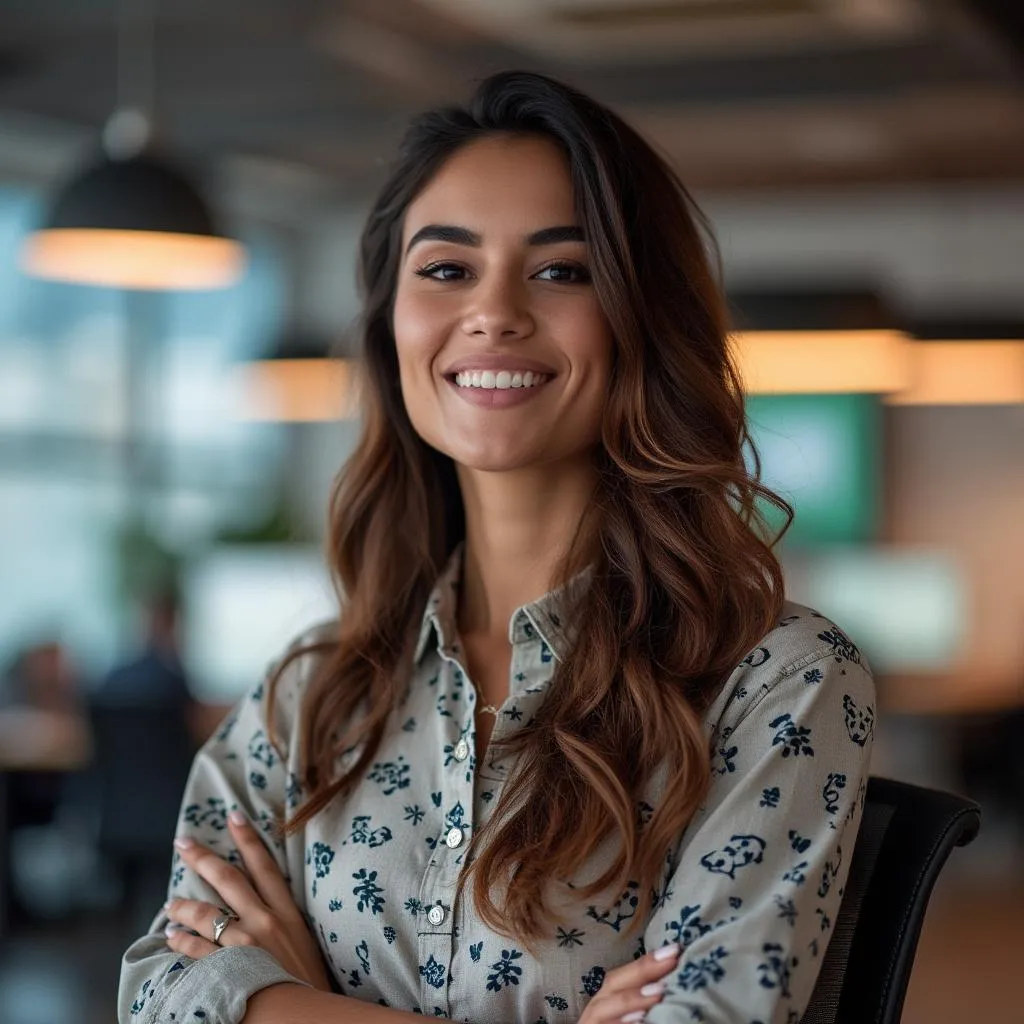 Retrato profesional de Alejandra Gómez, Directora de Innovación
